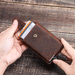 Genuine Leather RFID Pop-up Card Case 340-2