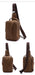 Washed Canvas Chest Bag, Bum Bag 049 | TOUCHANDCATCH NZ - Touch and Catch NZ